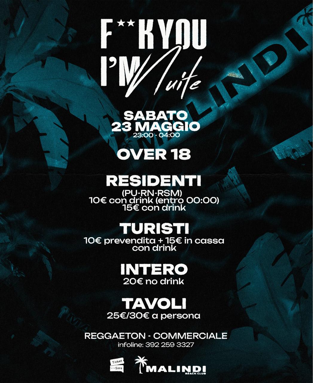 Opening Saturday - F**K YOU I'M Muite