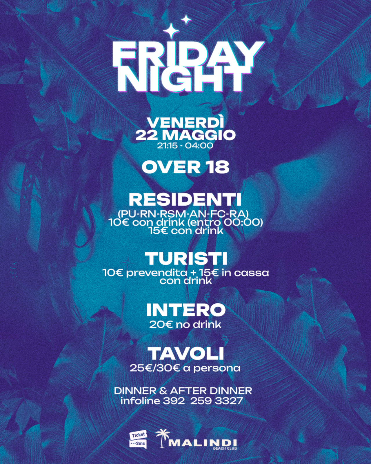 Friday Night - Dinner & After Dinner